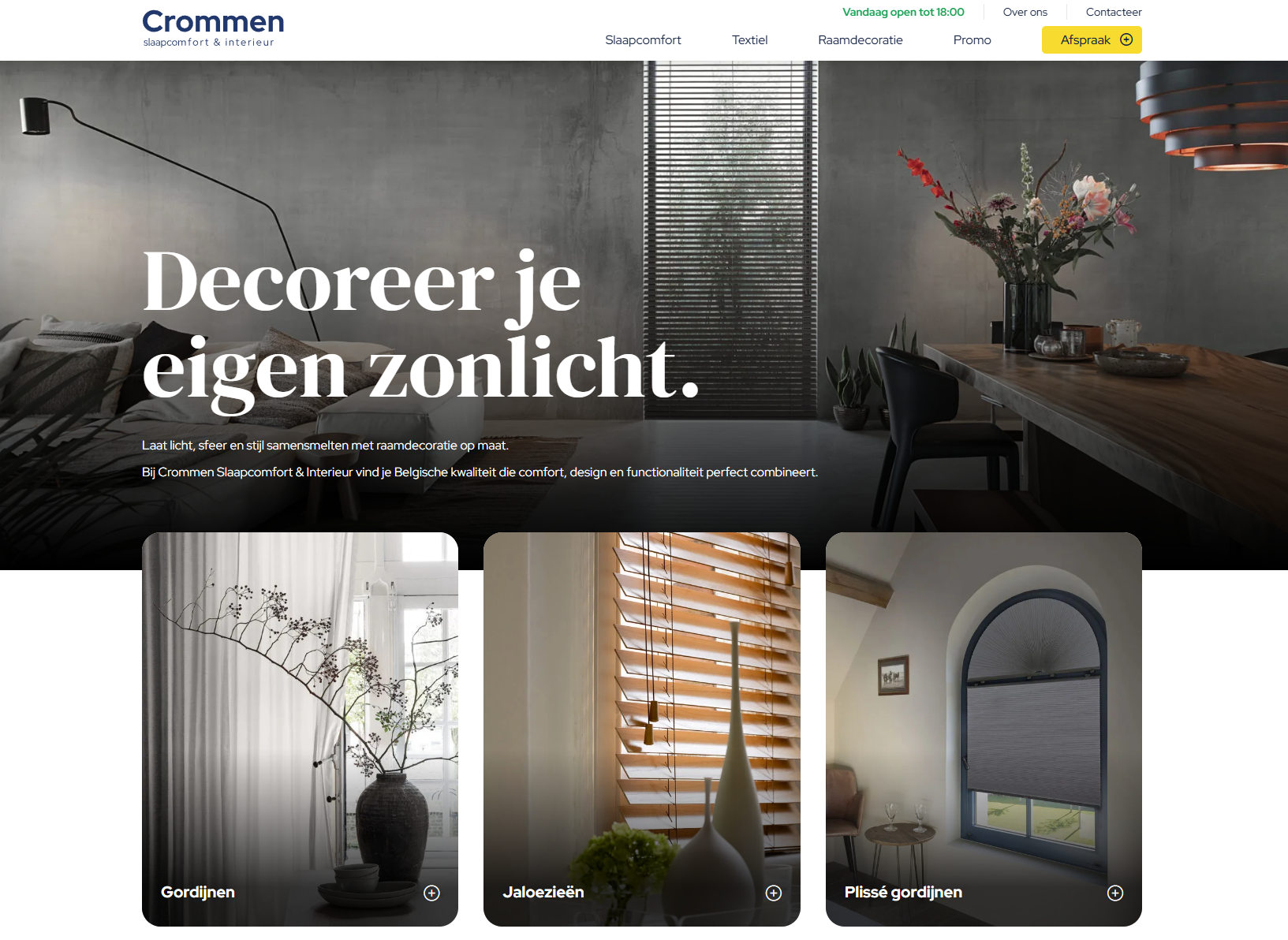 Echt maatwerk. Echte service